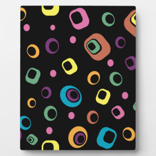 Rings Abstrakt Art Fotoplatte