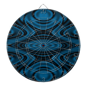 Rings and Ripples Blue Dartscheibe