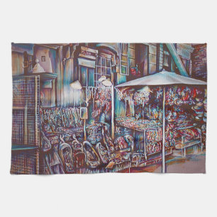 Rings der 8. Straße Geschirrtuch