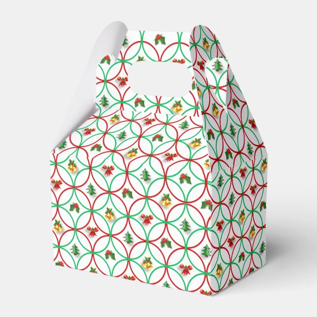 Rings Gable Weihnachtsgeschenkbox Geschenkschachtel (Vorderseite)