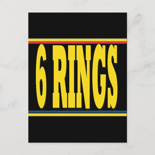 Rings Postkarte (Vorderseite)
