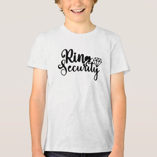 Ringsicherheit Tri-Blend Shirt (Vorderseite)