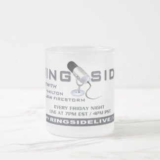 Ringside-mattierte GlaslebhaftTasse Mattglastasse