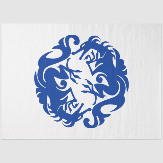 Ringtafel Seidenpapier (Vorderseite)