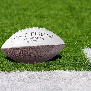 Ringträger-Andenken Hochzeit Football