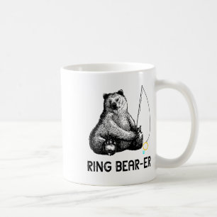 Ringträger Bär Angelschnur Hochzeitsfeier Sicherhe Kaffeetasse