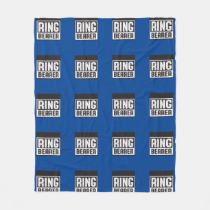 Ringträger Fleece Blanket Blu und Blk Collection