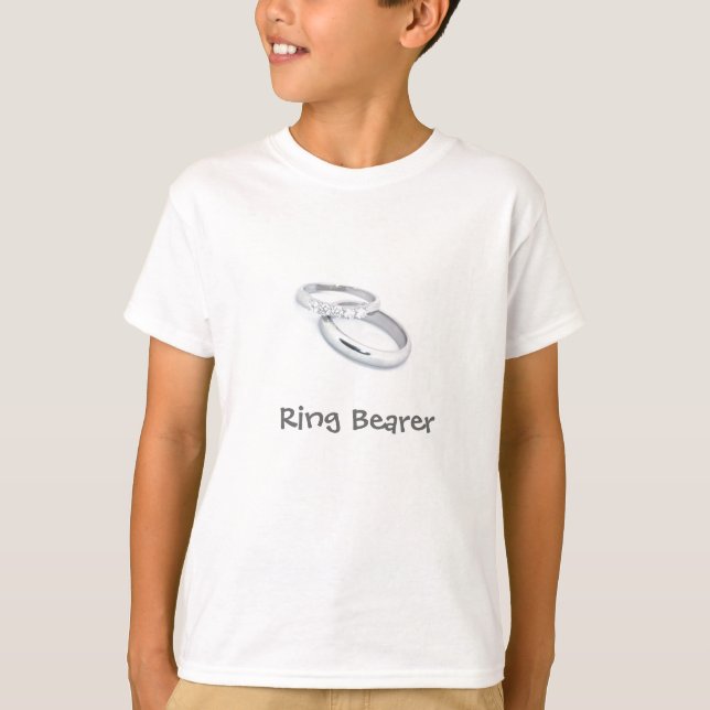 Ringträger/Hochzeit T-Shirt (Vorderseite)