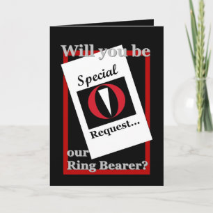 RINGTRÄGER Hochzeitseinladung - Sonderwunsch Einladung