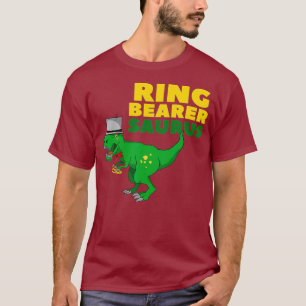 Ringträger Hochzeitsring T Re Dinosaurier Hochzeit T-Shirt