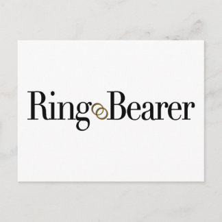 Ringträger Postkarte