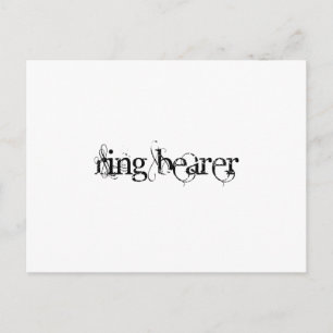 Ringträger Postkarte