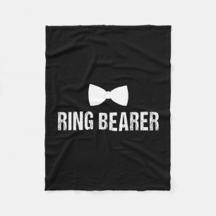 Ringträger-Shirt - süßer Ringträger für Jungen Fleecedecke