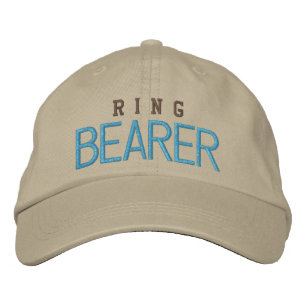 Ringträgerverheiratung Bachelor-blaue Baseballkapp Bestickte Baseballkappe