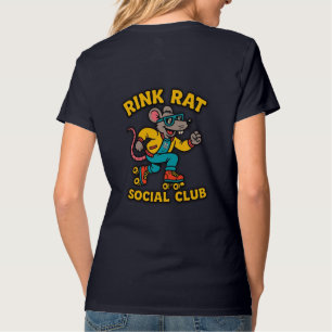 Rink Rat Social Club V-Ausschnitt T-Shirt