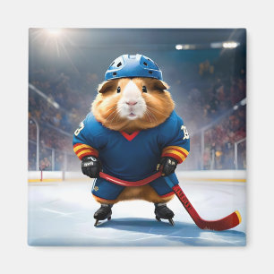 "Rink Rookie: Das Meerschweinchen im Eishockey" Magnet