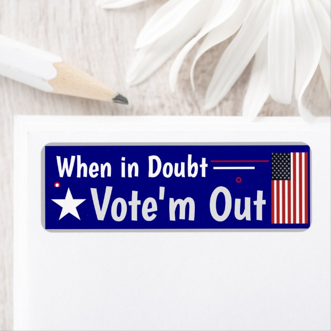 RINO's When in Doubt Vote'm out! Labels (Insitu)