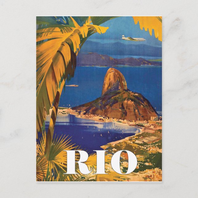 Rio, Brasil Postkarte (Vorderseite)