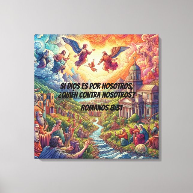 Río Celestial Leinwanddruck (Vorderseite)