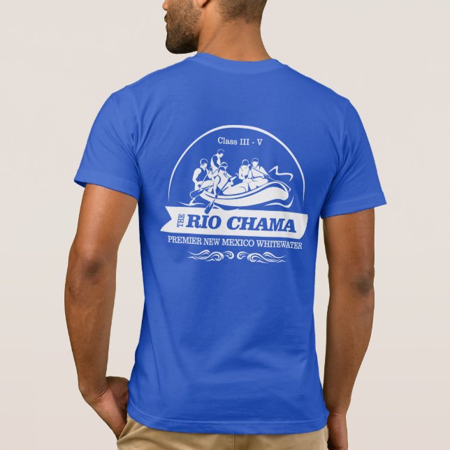 Rio Chama (Rafting 2) T-Shirt (Rückseite)