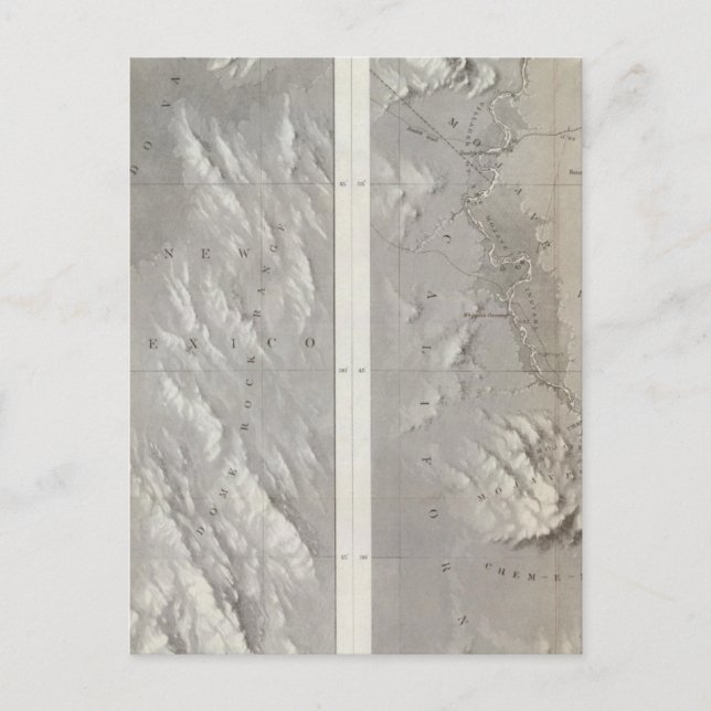 Rio Colorado des Westens Postkarte (Vorderseite)