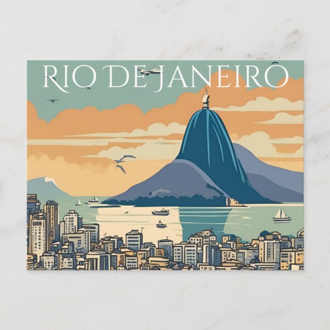 Rio de Janeiro (4) Postkarte (Vorderseite)