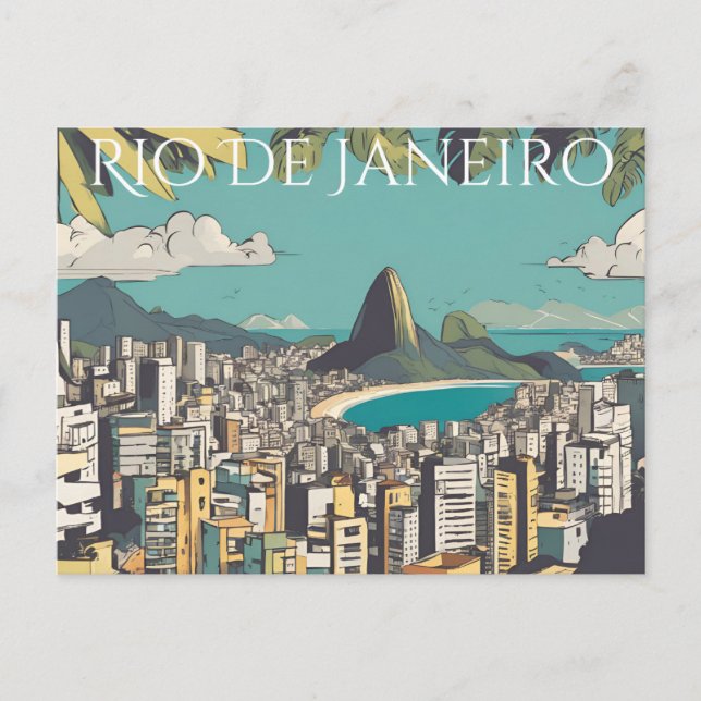 Rio de Janeiro (6) Postkarte (Vorderseite)