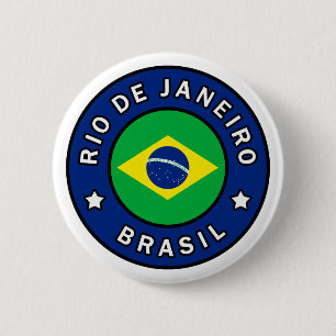 Rio de Janeiro Brasil Button