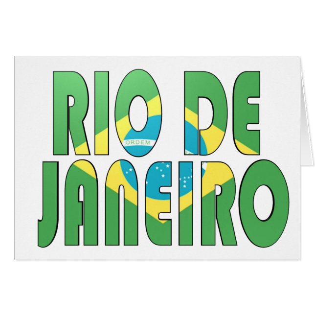Rio de Janeiro, Brasilien (Vorderseite (Horizontal))