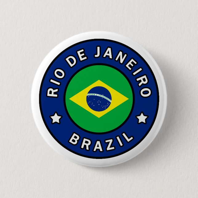 Rio de Janeiro Brasilien Button (Vorderseite)