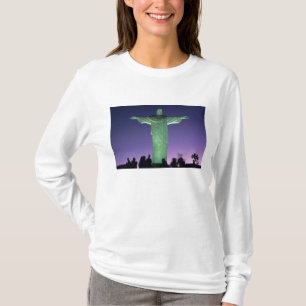 Rio de Janeiro, Brasilien. Christliche Statue T-Shirt