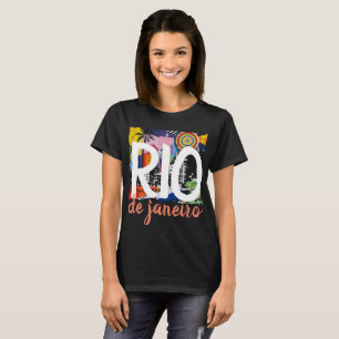 Rio de Janeiro Brasilien Cool Graffiti Mural Shirt