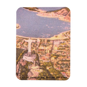 Rio de Janeiro, Brasilien (Cristo Redentor) Art De Magnet