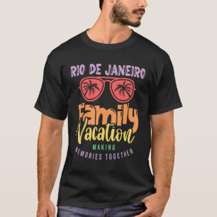 Rio De Janeiro Brasilien Familienurlaub Matching O T-Shirt