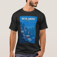 Rio De Janeiro Brasilien Favela Art Vintag