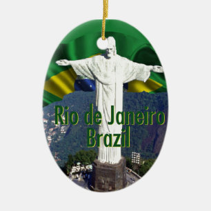 Rio de Janeiro Brasilien Keramikornament