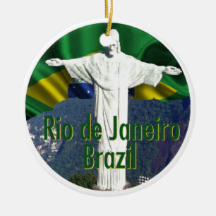 Rio de Janeiro Brasilien Keramikornament