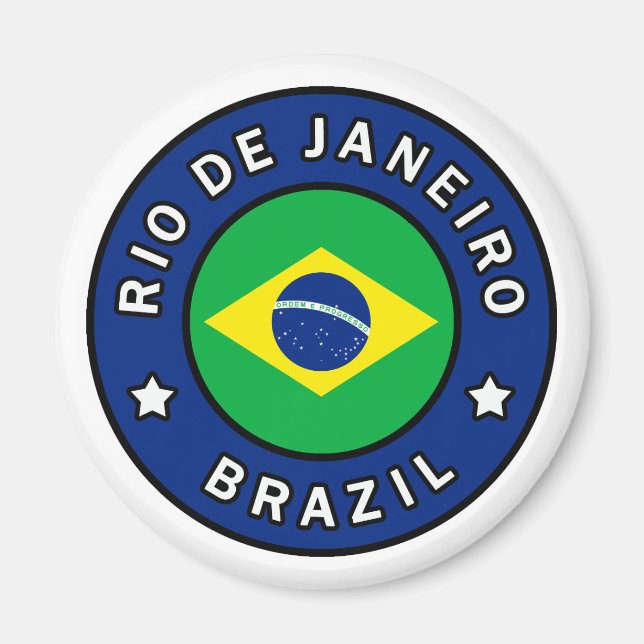Rio de Janeiro Brasilien Magnet (Vorne)