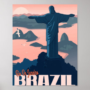 Rio de Janeiro Brasilien Poster