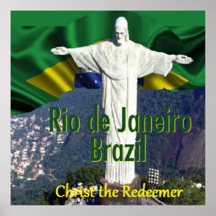 Rio de Janeiro Brasilien POSTER Print