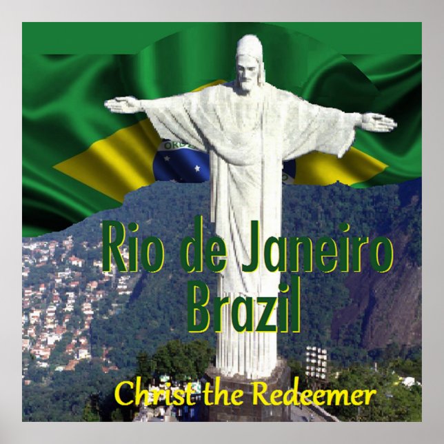 Rio de Janeiro Brasilien POSTER Print (Vorne)