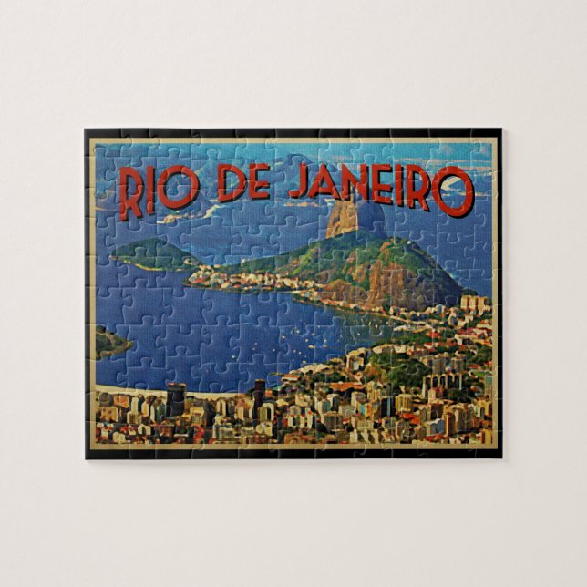Rio de Janeiro Brasilien Puzzle (Horizontal)