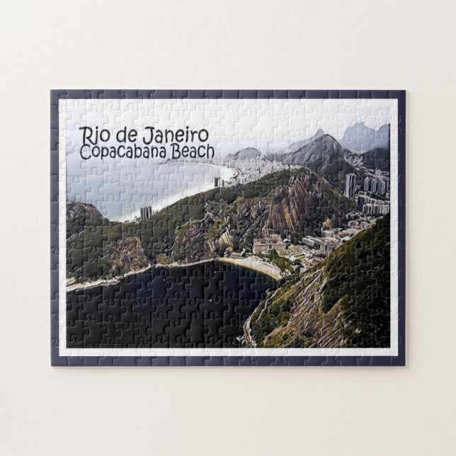 Rio de Janeiro - Brasilien - Puzzle (Horizontal)