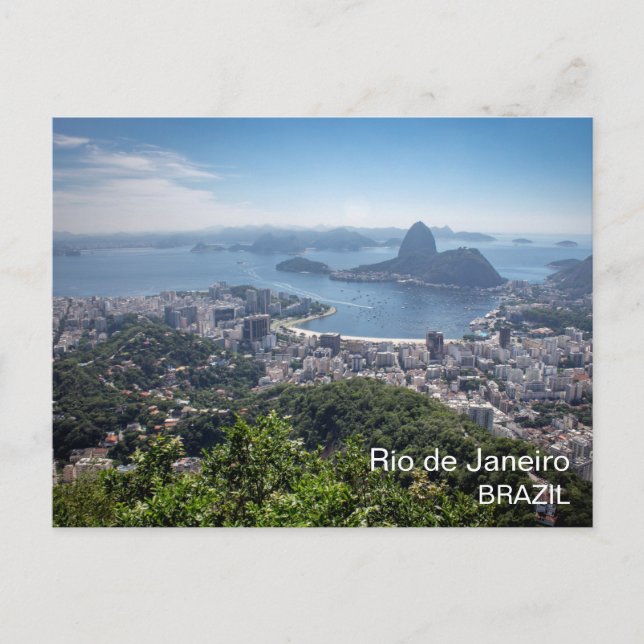Rio de Janeiro Brasilien Reise Postcard Postkarte (Vorderseite)