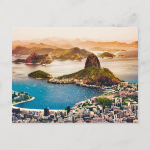 Rio De Janeiro Brasilien Stadt Postkarte