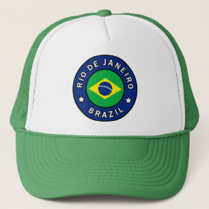 Rio de Janeiro Brazil Truckerkappe