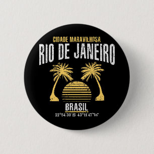 Rio de Janeiro Button