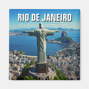 Rio de Janeiro Christ der Erlöser Magnet