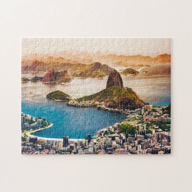 Rio de Janeiro City Foto Puzzle (Horizontal)
