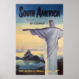 Rio De Janeiro Druck Brasilien Kunst Südamerika Poster